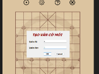 Game cờ tướng đơn giản có chức năng cho 2 người chơi