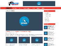 Giao diện website blog về game miễn phí - Template free blog about game