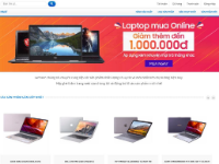 Giao diện Website Kinh Doanh Laptop Bằng HTML+CSS +BOOTSTRAP