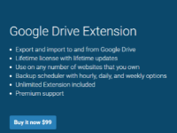 Google Drive Extension All in One WP Migration - Tự động sao lưu Web tới Google Driver