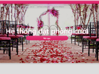 Hệ thống Đặt phòng Hội trường Cưới