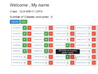 Hệ thống điểm danh bằng PHP