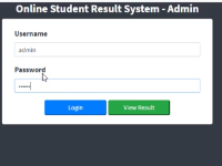 Hệ thống kết quả sinh viên trực tuyến php