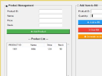 Hệ thống lập hóa đơn sử dụng SQLite và Tkinter trong Python
