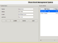 Hệ thống quản lý danh bạ điện thoại sử dụng Tkinter và SQLite