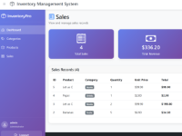 Hệ thống quản lý hàng tồn kho đơn giản