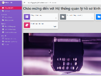 Hệ thống quản lý hồ sơ kinh doanh in ấn