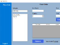 Hệ thống quản lý quán cà phê C#