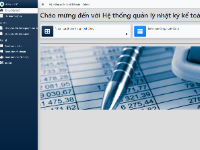 Hệ thống quản lý sổ kế toán với bảng cân đối thử nghiệm