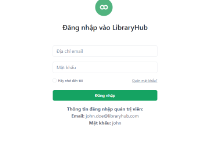Hệ thống quản lý thư viện đơn giản bằng php