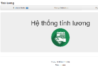 Hệ thống tính lương php