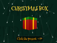 Hoạt ảnh quà Giáng sinh sử dụng JavaScript