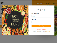HTML Web bán đồ ăn siêu đẹp Javascript