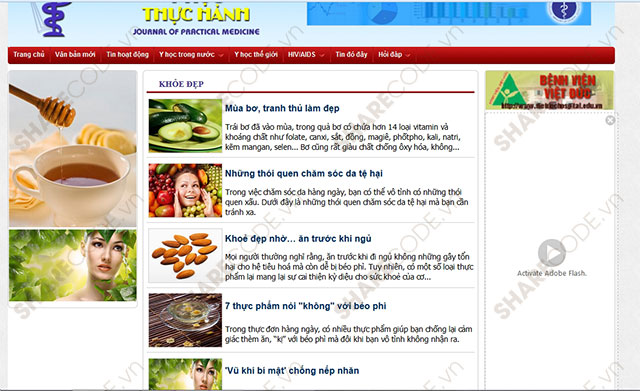 Share code web tin tức sức khỏe,web tin tức y học,web tin tức,web tin tức sức khỏe,web bán thuốc,web tin tức sức khỏe và y học