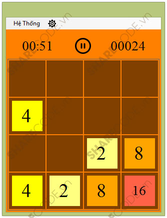 Share full code Game 2048,game 2048,code 2048,game c# 2048,2048 game