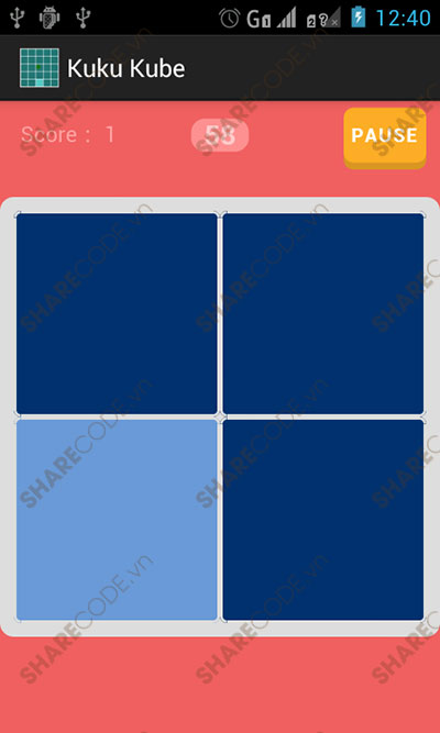 Full code game android,game tìm ô có màu khác biệt,Kuku kube android,code game Kuku kube,Kuku kube