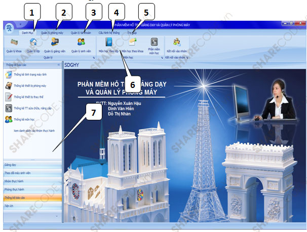 Phần mềm hỗ trợ giảng dạy,quản lý phòng máy tính,quản lý sinh viên,quản lý học sinh,hỗ trợ giảng dạy