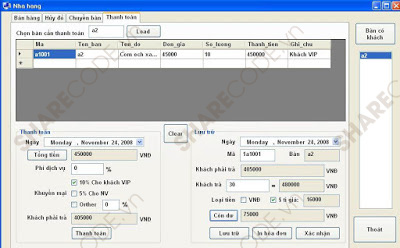 phần mềm quản lý nhà hàng,quản lý nhà hàng,VB.net + data acces,quản lý nhân viên,quản lý hóa đơn nhà hàng,code quản lý nhà hàng