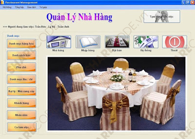 phần mềm quản lý nhà hàng,quản lý nhà hàng,VB.net + data acces,quản lý nhân viên,quản lý hóa đơn nhà hàng,code quản lý nhà hàng