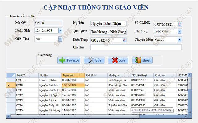 Phần mềm quản lý điểm,quản lý điểm học sinh,quản lý học sinh,quản lý điểm thi,quản lý môn học