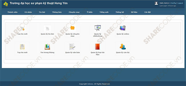 website trường học,website quản lý trường học,cổng thông tin trường học,web trường cao đẳng,web trường đại học