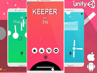 source code game,Keeper - Complete Unity Project,Code game Keeper,game adroid