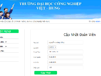 Mã nguồn Phần mềm quản lý đoàn viên trên nền tảng website +Báo Cáo