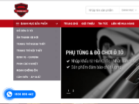 Mã nguồn wordpress bán đồ chơi xe hơi - nội , ngoại thất xe hơi