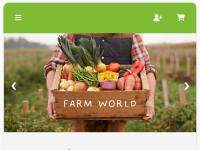 Template html/css về thực phẩm rau, củ, quả đẹp