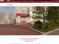 Mẫu giao Diện Web An Cafe dùng CMS Wordpress