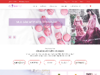 Mẫu giao Diện Web Bán mỹ phẩm Yuna dùng CMS Wordpress