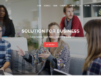 Mẫu trang web Digital Business Agency