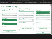Phần mềm đặt phòng khách sạn C# Winform, tích hợp đầy đủ chức năng