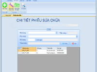 Phần mềm quản lý Gara oto c# full báo cáo
