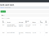 Phần mềm quản lý thư viên đơn giản php