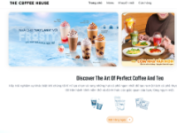 Quản lý cửa hàng bán cà phê giao diện đẹp