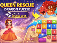 Queen Rescue: Dragon Puzzle