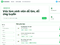 Sàn việc làm cho sinh viên StudentJob