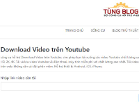 Share code getlink video youtube bằng PHP