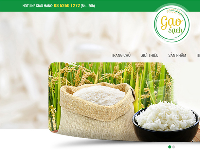 web bán hàng,Website bán gạo,template đẹp,giao diện web