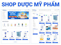 Share code webiste bán thuốc dược mỹ phẩm thực phẩm chức năng | Quản lý cửa hàng bán thuốc dược phẩm mỹ phẩm thiết bị y tế mỹ phẩm làm đẹp nhà thuốc y tế thuốc chăm sóc sức khỏe