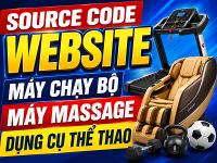 Share code website bán máy chạy bộ máy massage dụng cụ thể thao Full báo cáo website bán máy massage máy chạy bộ ghế massage máy rung giảm mỡ phụ kiện thể thao