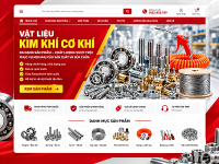 Share code website bán vật tư kim khí cơ khí sản phẩm như bu lông ốc vít vòng bi dây cáp dụng cụ cơ khí | Template website source code bán vật tư kim khí cơ khí chuyên nghiệp hiện đại và sang trọng