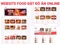 Share code website thức ăn đặt đồ ăn food online đồ ăn pizza burger gà rán food | Full code website bán đồ ăn nhanh thức ăn burger pizza gà rán order food online