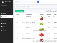 Share code website trái cây PHP MYSQL Full báo cáo website trái cây Full báo cáo website trái cây | Dự án thương mại điện tử bán trái cây