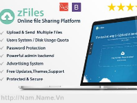 Share code zFiles v1.0.5 Code Web Upload Chia Sẻ File