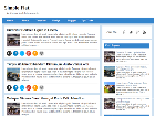 Share Template Simple Flat (Phẳng) cực Đỉnh cho Blogspot