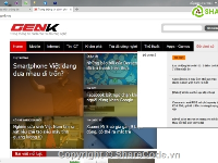 Share website tin tức công nghệ Genk.vn bằng ASP