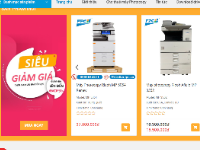 Sharecode Theme wordpress công ty bán máy photocopy