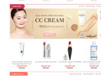 Sharecode web bán mỹ phẩm php thuần full báo cáo chi tiết